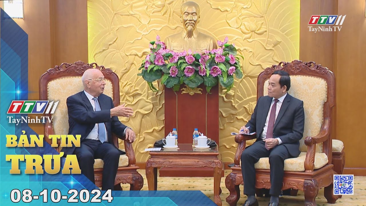 Bản tin trưa 08-10-2024 | Tin tức hôm nay | TayNinhTV